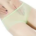 thumbnail image 1 of Velaura Full Coverage Underwear Women Satin Thong Lot My Most Recent All Previous Remote Control Panties for Women Pleasure Women's Transparent Sexy Lace Thin Mesh Mid Waist Large, 1 of 4