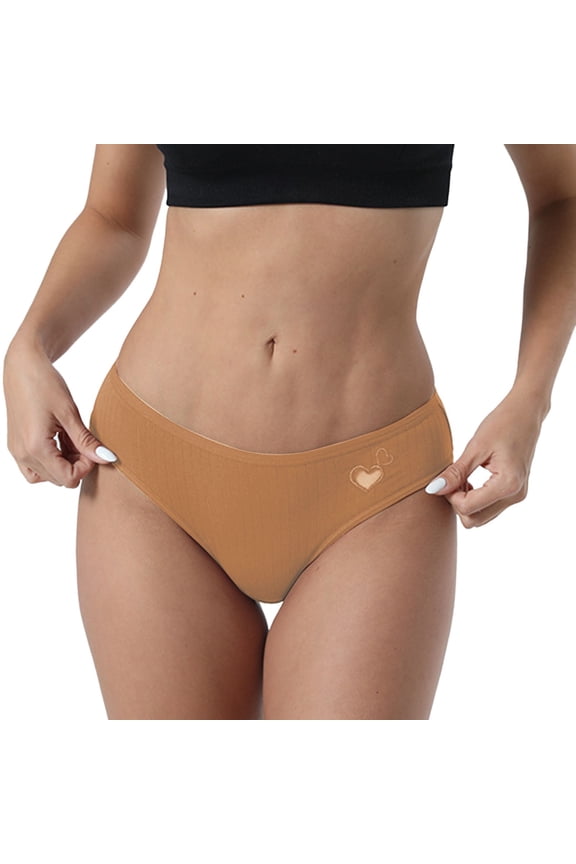 Glow in The Dark Underwear Women Workout Underwear plus Size Leak Proof Underwear for Women Sexy Clothes for Women Lane Panties 22/24 Women's Low Waist Breatheable Briefs Solid Color