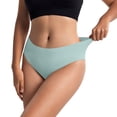 thumbnail image 1 of Velaura Vintage 's Briefs Womens V String Panties Waist Trainer for Women plus Size 5xl Women Briefs High Cut Bikini Panties for Women Women's Plus Size Mid High Waist Mesh Briefs Solid Color, 1 of 7