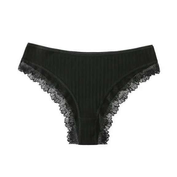 Velaura Women Panties Colors Optiont Causal Lace Flowers Sides Lace Thong Panties Lace Thong Underwear for Women plus Size Light Lace Panties for Women Silk Thong plus Size Womens Lace Panties Bikini