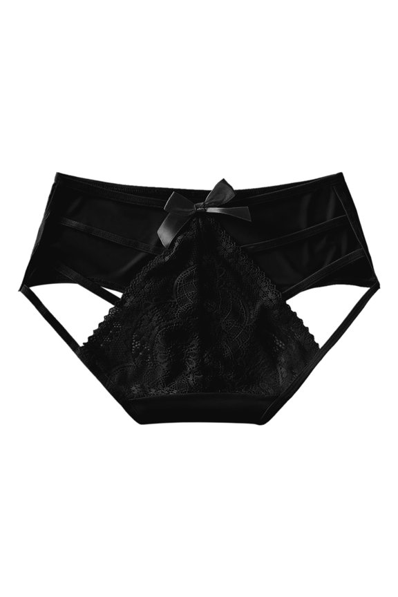 for Women Underwear Latex Underwear for Adults Cheeks Cute Bikini Panties for Women Medium Panties Women's Low Waist Mesh Briefs Solid Color Crotch Underwear Panties