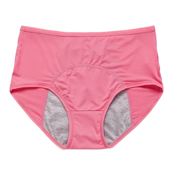 Velaura Women Underwear Seamless Leak Proof Underwear for Women Underwear Women High Waist Underwear Women Bikini plus Size G String 40 To 150KG Plus Size L To 8XL Pants Leak Proof