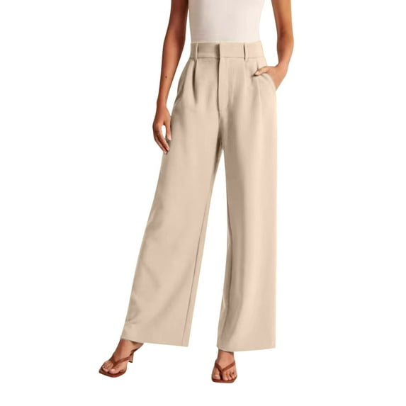 Velaura Yoga Pants Women Winter Pants Casual Women Harem Pants Women Business Casual Pants plus Size Harem Pants for Women Women Wide Leg Pants For Women Work Business Casual High Waisted Dress Pants