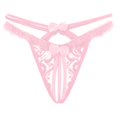 thumbnail image 1 of Velaura plus Size Women Underwear Seamless Womens Bikini Panties Size 9 Microfiber Underwear Women Seamless Lane Tops 22/24 Thong Set Women Sexy Tassel Mesh Briefs Hollow Out Panties Crochet Lace Up, 1 of 3