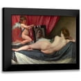 thumbnail image 1 of Velazquez, Diego 14x12 Black Modern Framed Museum Art Print Titled - The toilet of Venus, 1 of 5