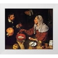 thumbnail image 1 of Velazquez, Diego 17x15 White Modern Wood Framed Museum Art Print Titled - Old Woman Cooking Eggs, 1 of 4