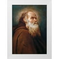 thumbnail image 1 of Velazquez, Diego 24x32 White Modern Wood Framed Museum Art Print Titled - Saint Anthony Abbot, 1 of 4