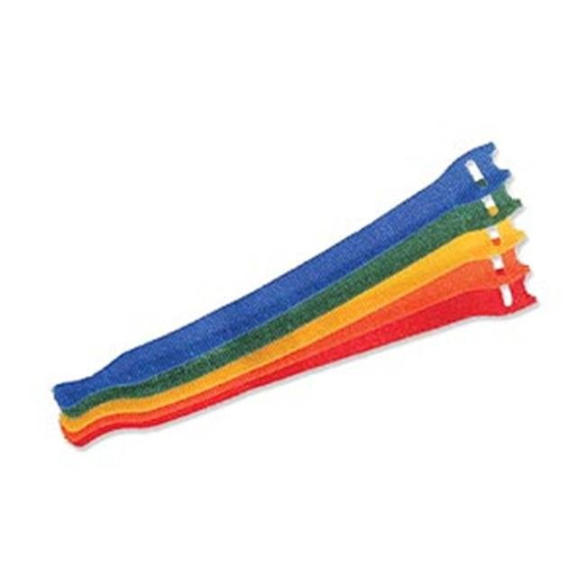 Velcro 90438ACS OneWrap Multi Color Strap, 1/2" x 8"
