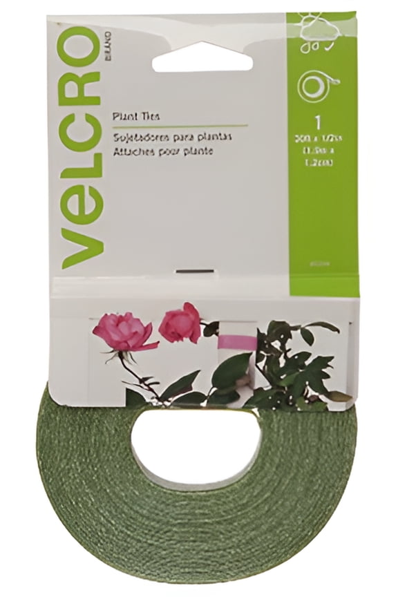 90594ACS Adjustable Plant Tie, 1/2" x 30', Green