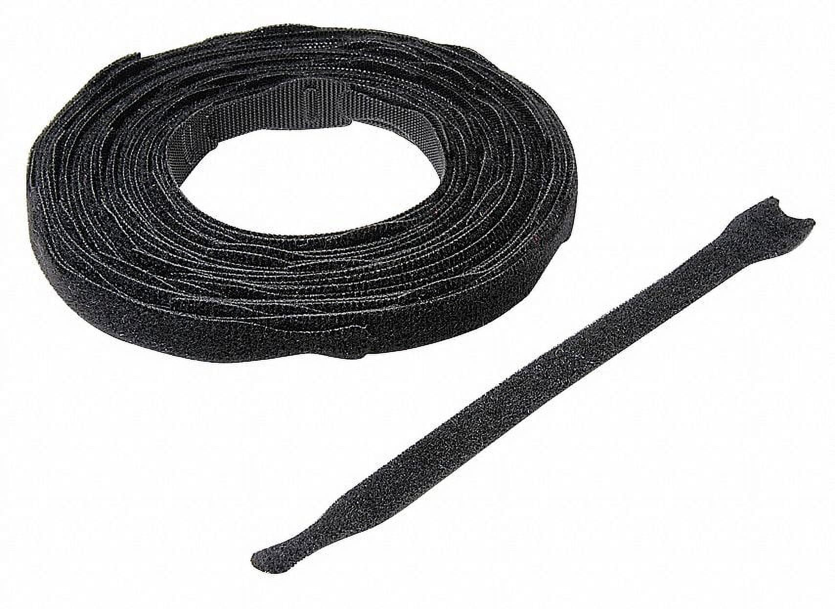 Velcro Reusable Self-gripping Cable Ties 1/4 X 8 Inches Black 25 Ties/pack  91141 : Target