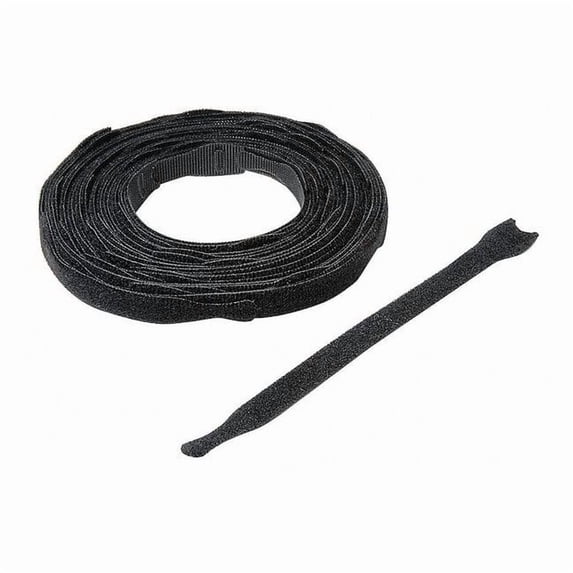 Velcro Brand Hook-and-Loop Cable Tie,8 in,Black,PK900 170091