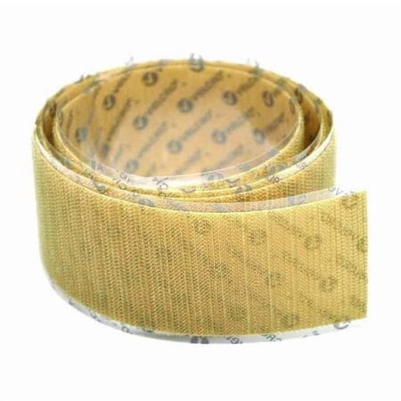 Velcro Brand Hook and Loop Roll, Acrylic Adhesive, 75 ft., 1.00" W, Beige 191041