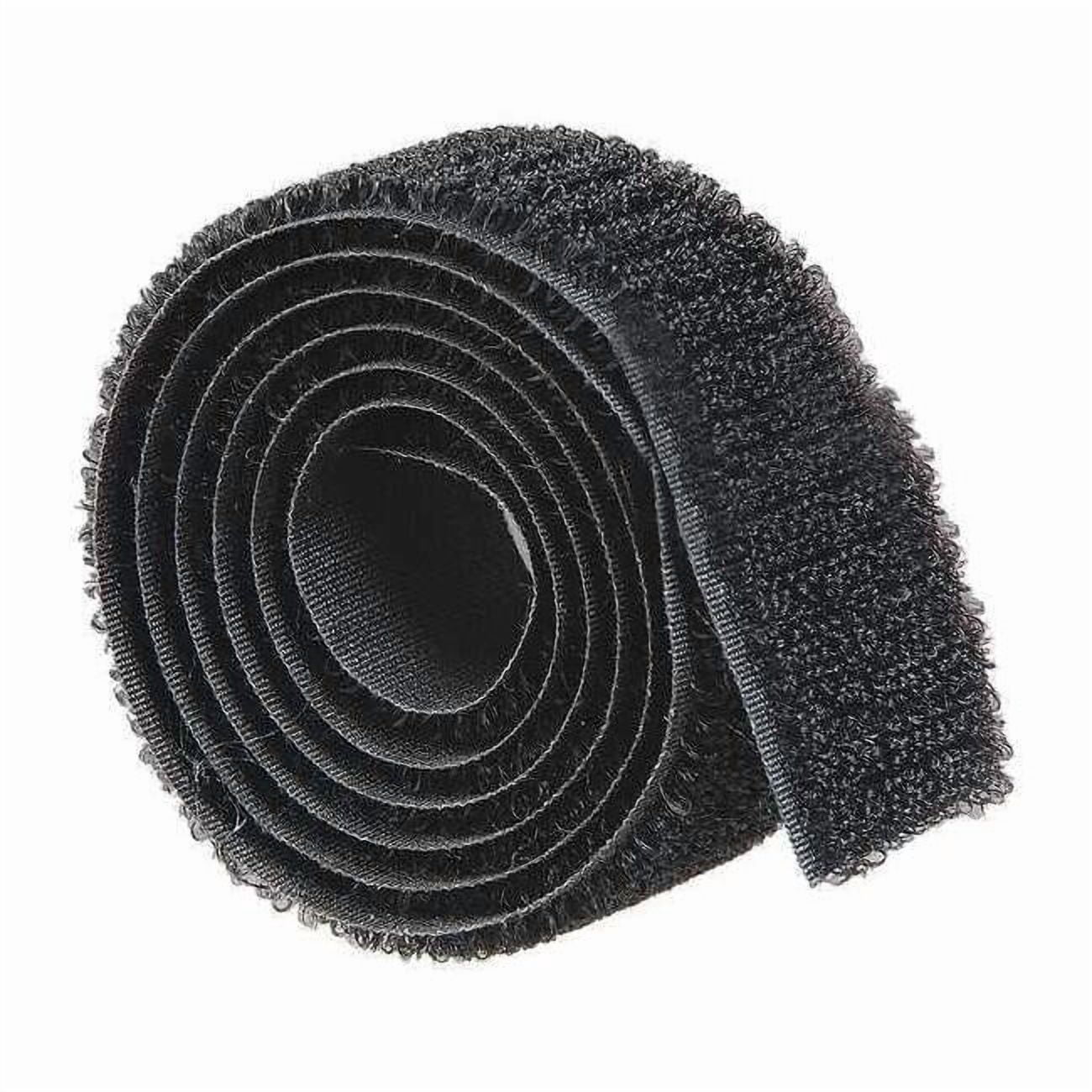 Velcro Brand Reclosable Fastener, No Adhesive, 150 ft, 2 in W, Black 177209