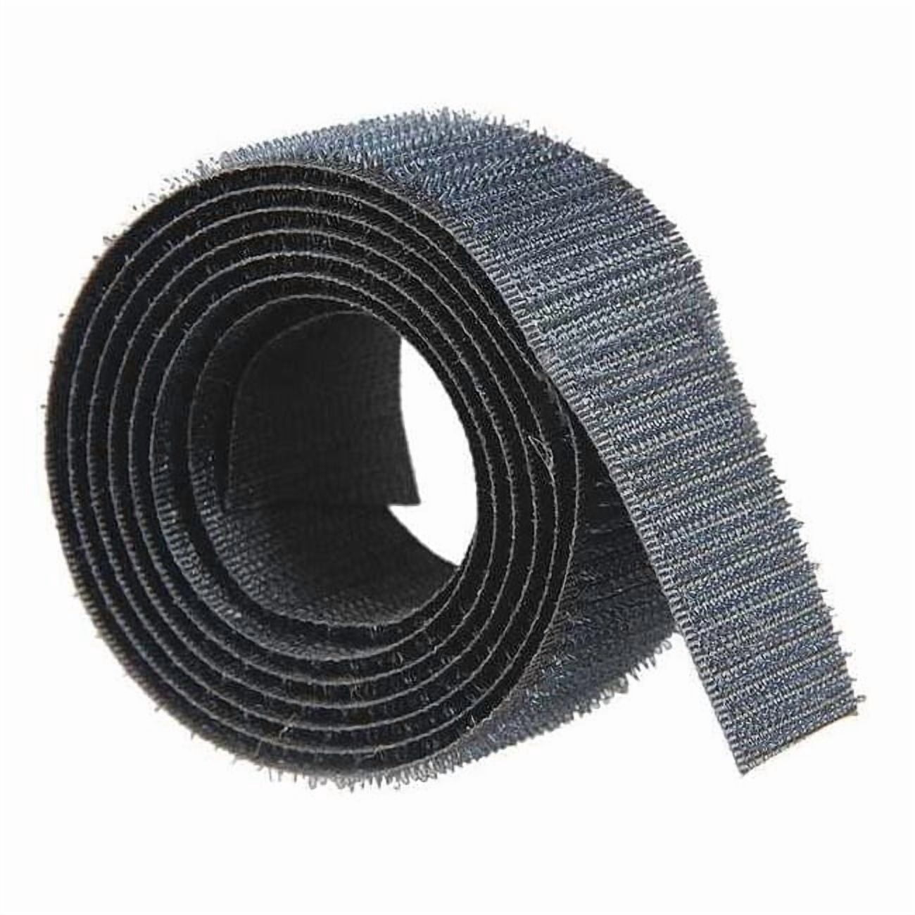 Velcro Brand Reclosable Fastener, No Adhesive, 150 ft, 1 in W, Black 192834
