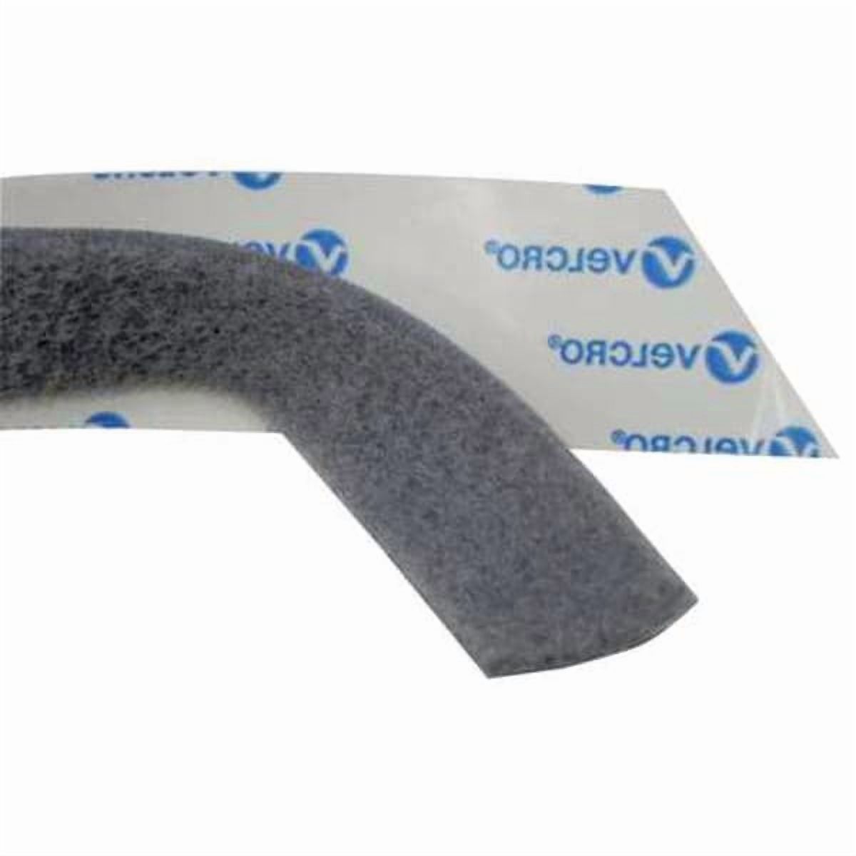 Velcro Brand Hook-and-Loop Fastener, Gray, Roll 128919
