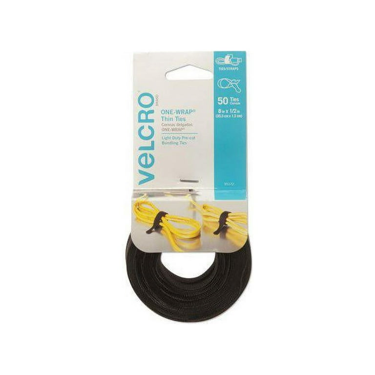 ONE-WRAP Pre-Cut Thin Ties, 0.5 ONE-WRAP Pre-Cut Thin Ties, 0.5