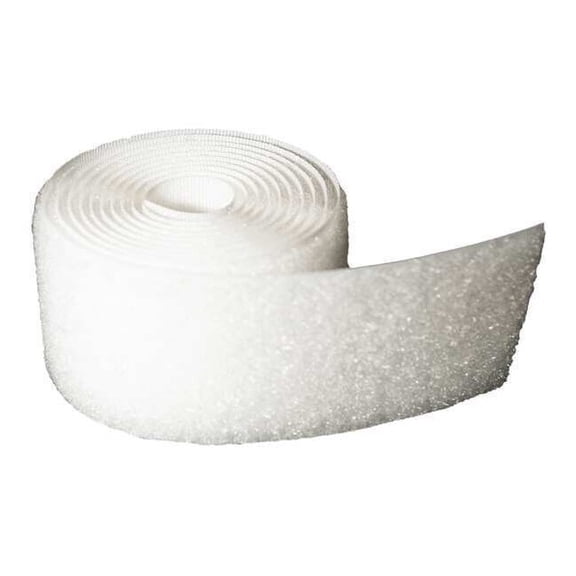 Velcro Brand Reclosable Fastener, No Adhesive, 150 ft, 1 in W, White 199707