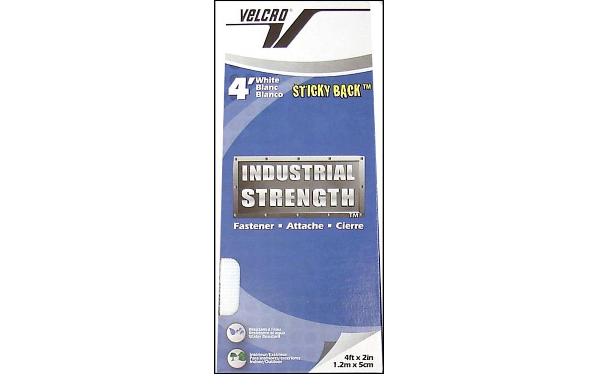12 Packs: 2 ct. (48 total) VELCRO® Brand White Industrial Strength