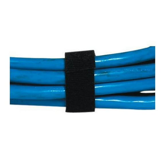 Velcro&Reg; Brand Self-Grip Straps Black 3/4" X 75'
