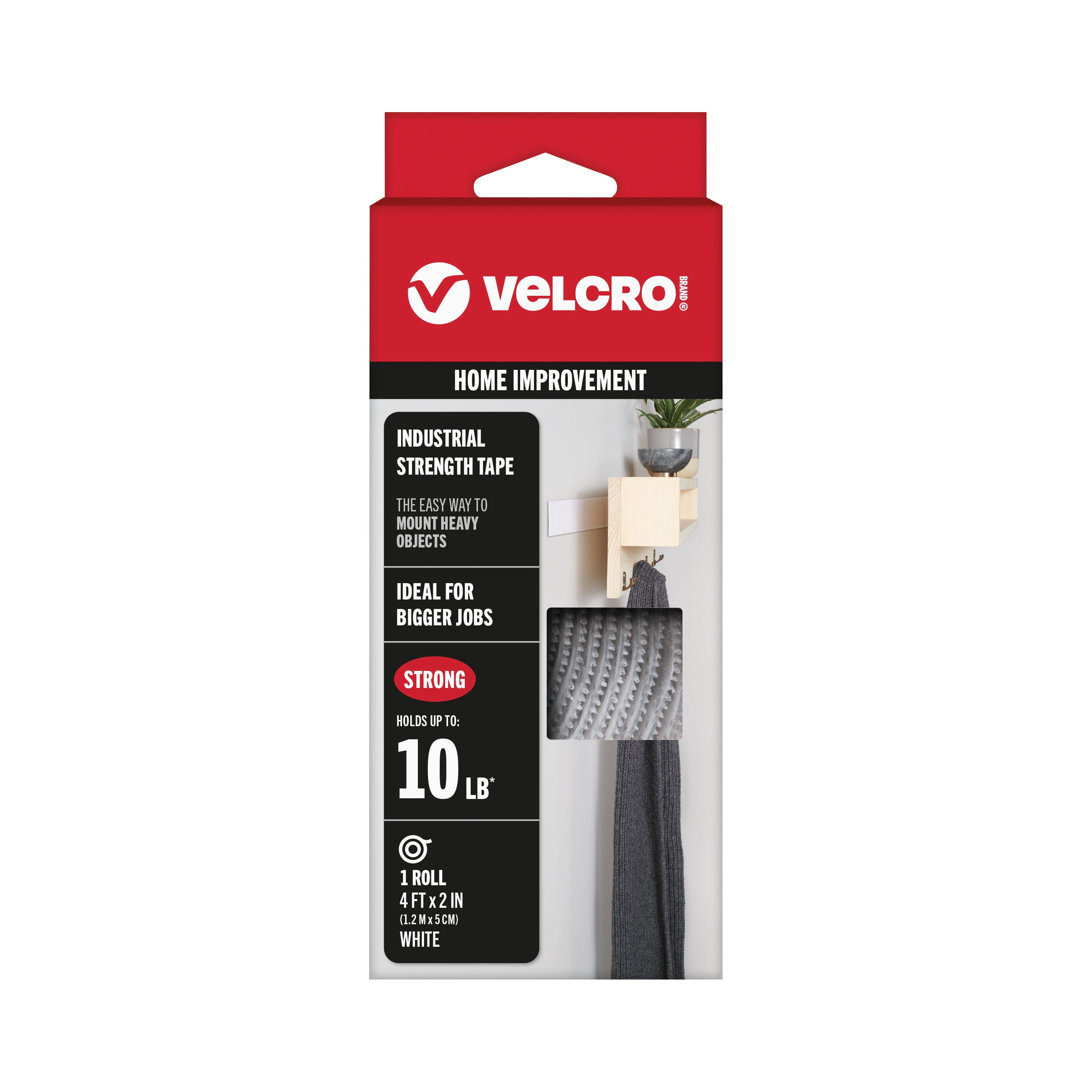 Velcro USA VELCRO Brand Industrial Strength Hook & Loop Roll - Pack of ...