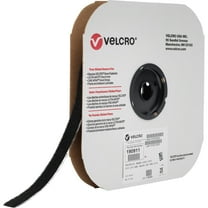Velcro®, Vek190911, Sticky Back Fastener Loops, 1 / Roll, Black