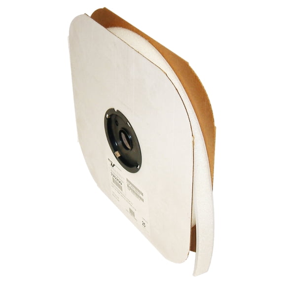 Velcro® Brand TEXACRO® Loop 71 – Adhesive-Backed Nylon Loop Only, 3/4 in x 75 ft, White – Industrial Grade, Hook-and-Loop Fastener Tape