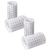 Velcro transparent adhesive white 500 pairs of self-adhesive dots for paper glass leather metal clothing 2pcs