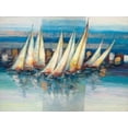 thumbnail image 1 of Vele nel blu Poster Print by Luigi Florio (22 x 28), 1 of 1