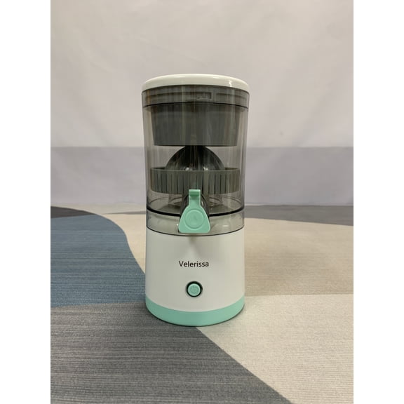 Velerissa Juice machines Portable slow juicer - Stainless steel spiral squeezing, mint green