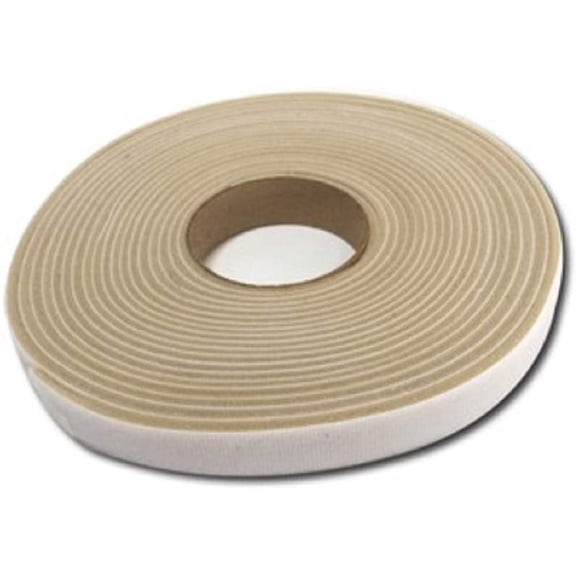 Velfoam 2 Loop, Color: White, 1 in x 10 yd