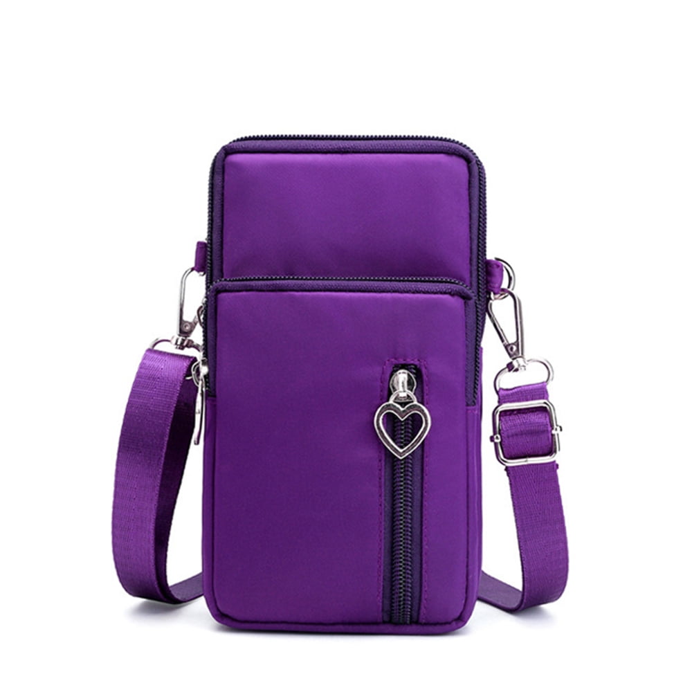 VeliToy Cross body Cell Phone Bags Shoulder Strap Wallet Pouch Purse Small Arm Bag Purple S aa4821f9 056d 498b 9242 6767c086f14b.ea86b529042eb58caf500b0dd1c2bd1e