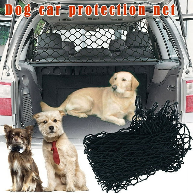 VeliToy Dog Protection Net Car Isolation Barrier Pet Barrier Net Trunk