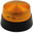 thumbnail image 1 of Velleman Amber Flashing LED Strobe Light, 12V DC, 3.93" Diameter, 1 of 2