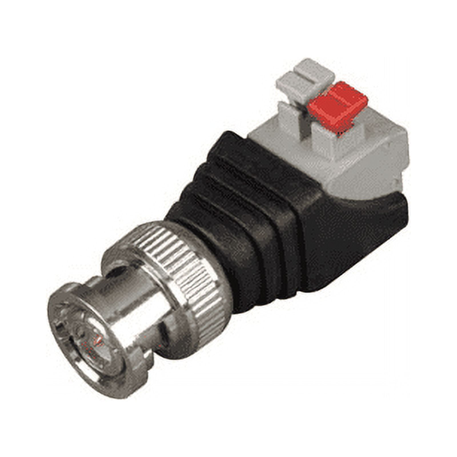 Velleman CV046 BNC Male to 2P Spring Terminal, Pack of 5 pcs