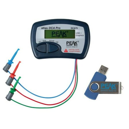 Velleman DCA75 - Advanced Semiconductor Analyzer with Curve Tracing