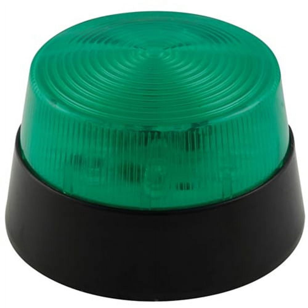Velleman Green Flashing LED Strobe Light, 12V DC, 3.93" Diameter