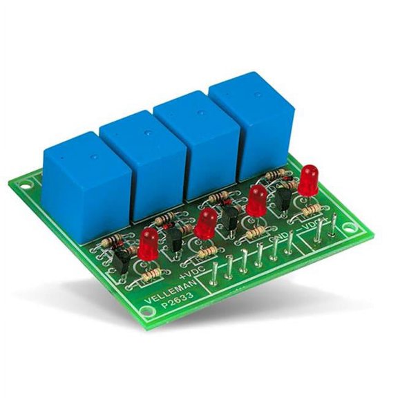 Velleman K2633 Relay Plate Card