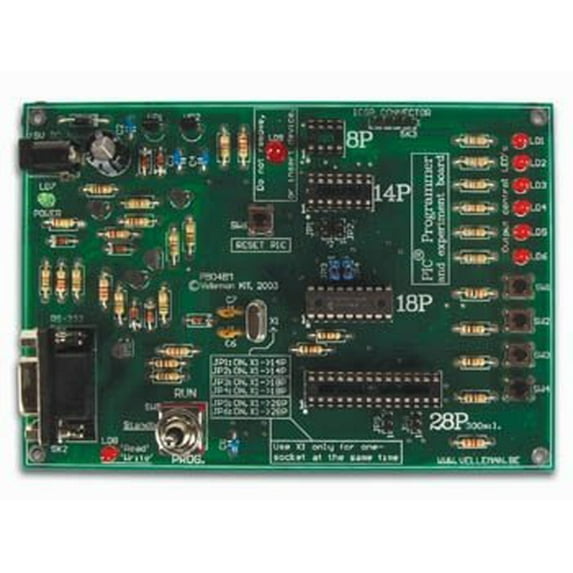 Velleman K8048 Pic Programmer & Experiment Board