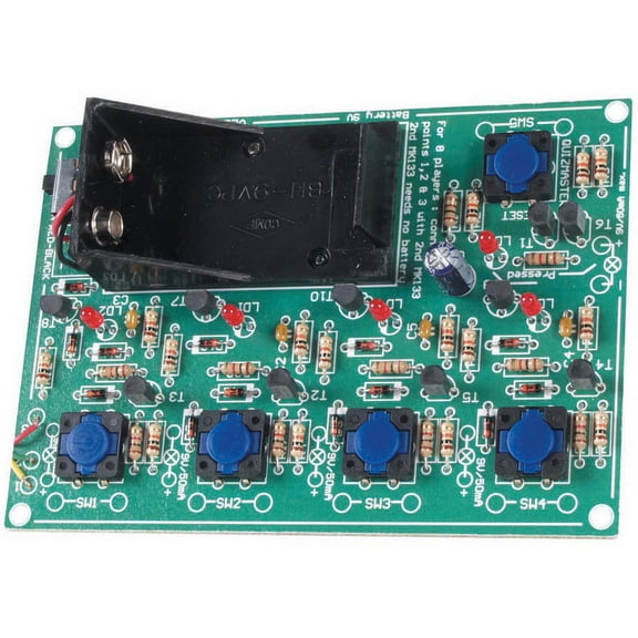 Velleman MK133 Quiz Table Kit