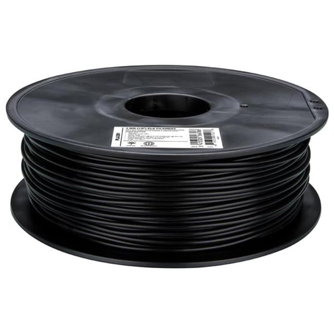 Velleman PLA3B1 3 mm 1 kg PLA Filament Reel for 3D Printer, Black