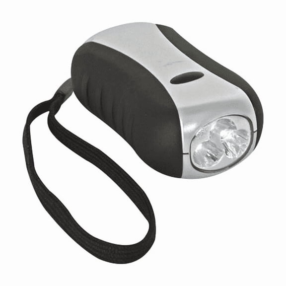 Velleman ZL388/6: Dynamo LED Flashlight - 3 LEDs - Weatherproof