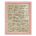 thumbnail image 1 of Vellum Songbook II -Framed Print w/glass-Sunset Pink, 1 of 7