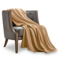 thumbnail image 1 of Vellux 100% Cotton Blanket, Twin, Beige, 1 of 10