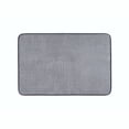 thumbnail image 1 of Vellux Bliss Memory Foam Bath Rug, 17" x 24", Midnight Black, 1 of 8