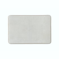 Vellux Bliss Memory Foam Bath Rug, 17" x 24", Sand