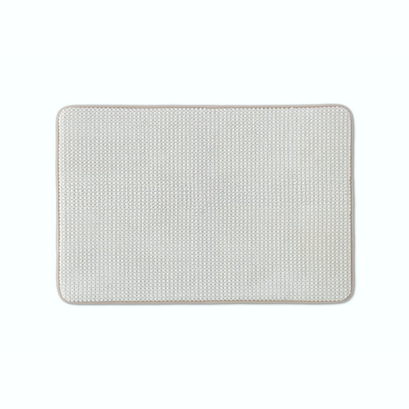 Vellux Bliss Memory Foam Bath Rug, 20" x 30", Sand