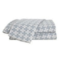 thumbnail image 1 of Vellux Noma Jersey Sheet Set, Full, Soft Blue, 1 of 9