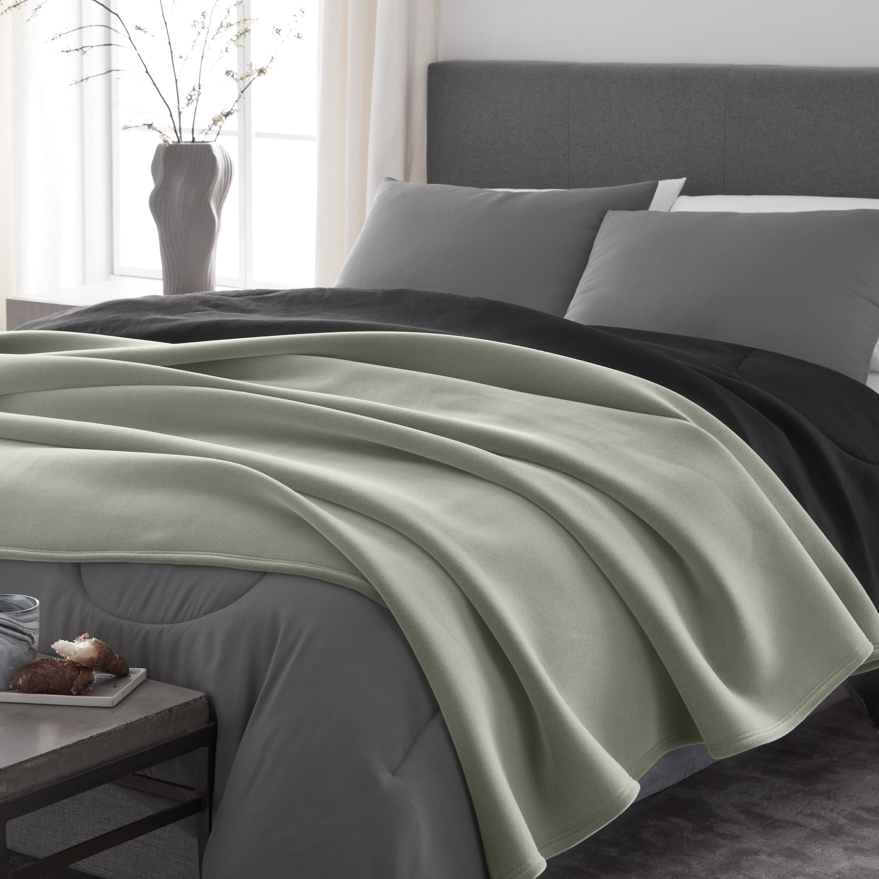 Vellux Original Blanket, King, Moss Green