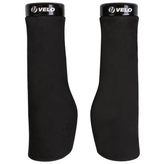 Velo Ergo EVA D3 bicycle grips, 131 mm, Black