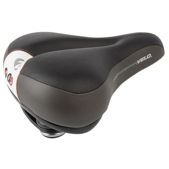 Velo Newport Gemini Saddle 245 x 212mm, 685g, Black